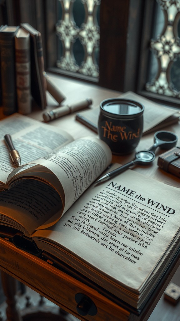 Ulasan Buku: Name of The Wind - Karakter Menarik dan Tantangan Penantian