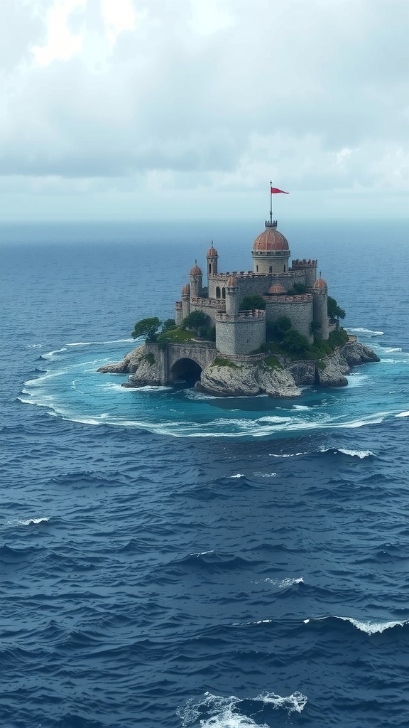 Bayangan di Pulau Elba