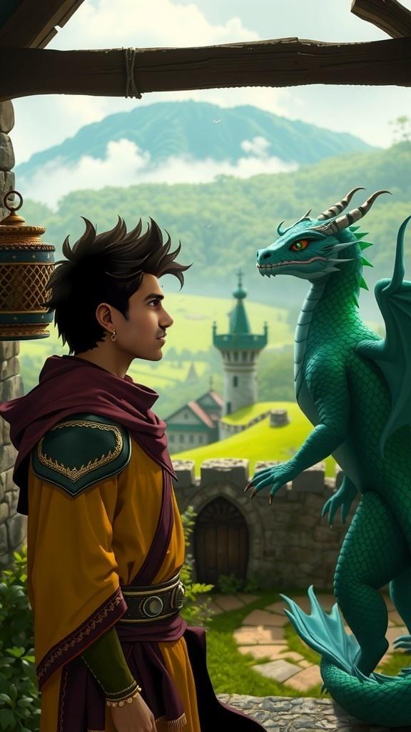 Pangeran Tama dan Naga Vegetarian