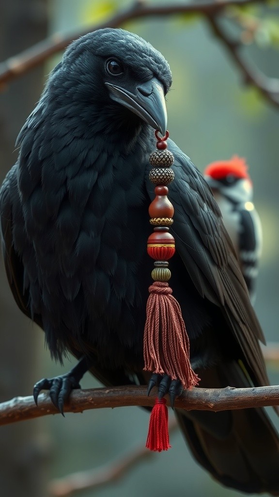 The Bond of Nature: Crows, Woodpecker, and the Woodcutter