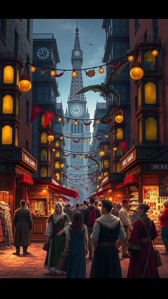 Captain America: Fruit Seller in New York Bazar