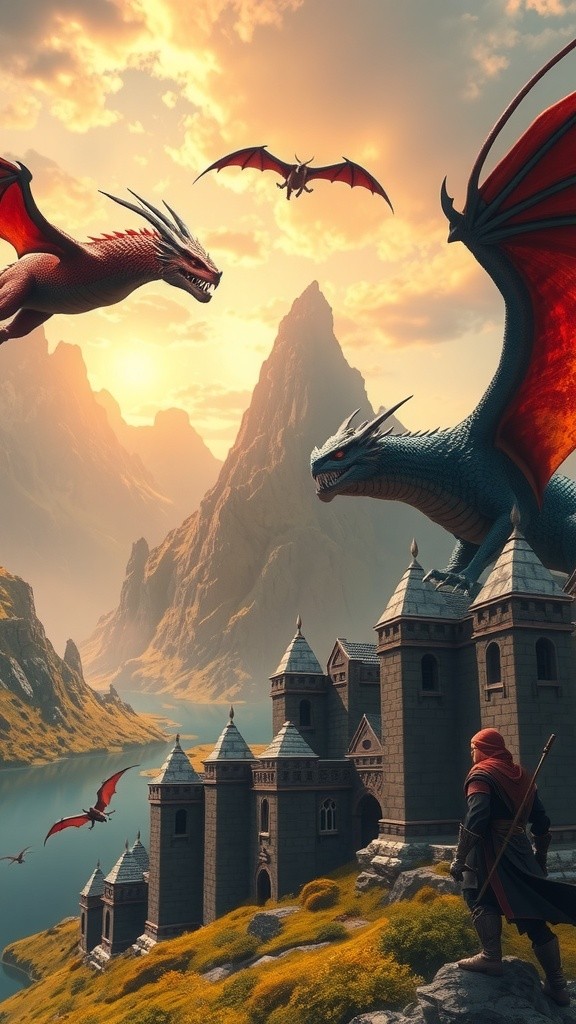 Chasing Flames: A Love Between Dragon Riders