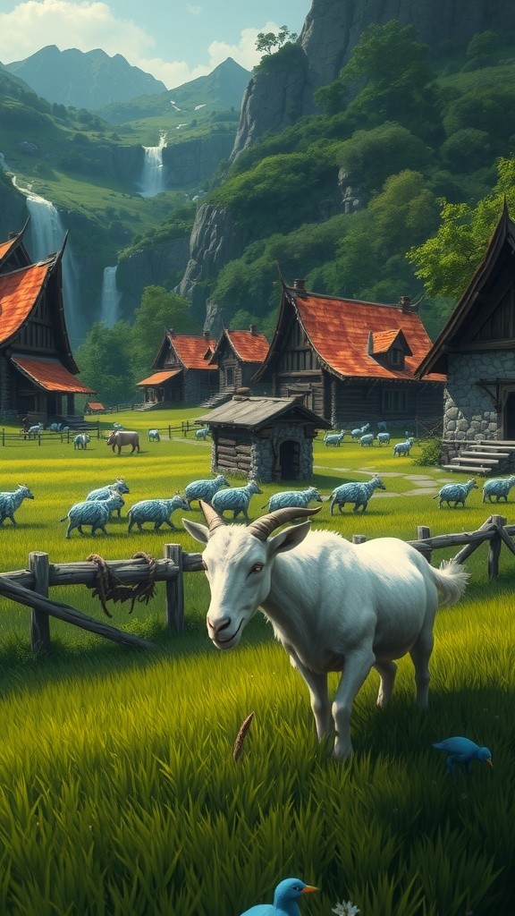 Kambing Pura-Pura Sakti di Desa