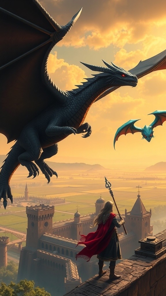 Falling Flames: A Dragon Rider's Romance
