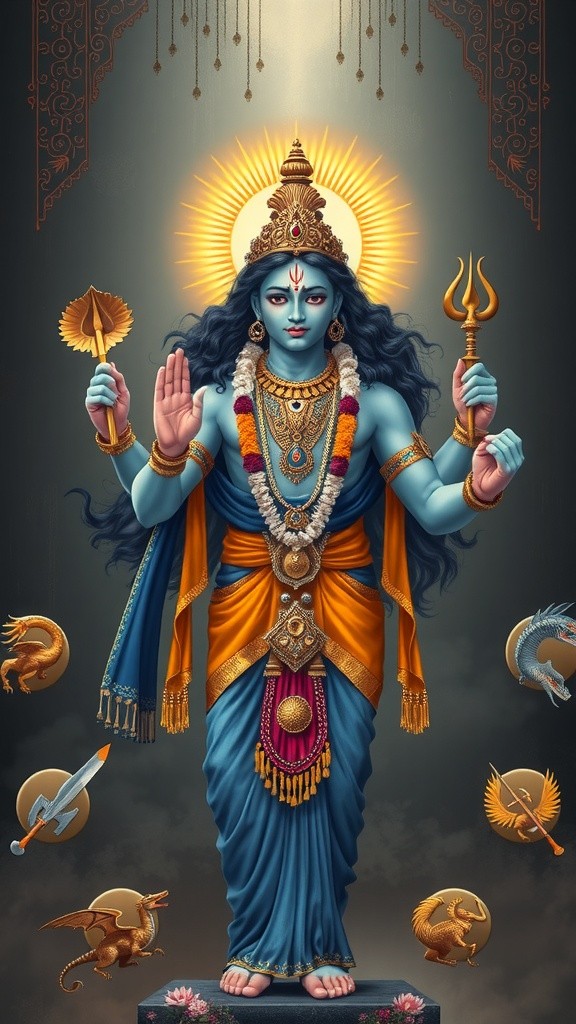 भगवान विष्णु के दशावतार और जीवन के विकास का रहस्य