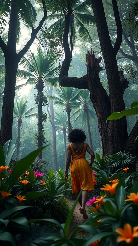 The Jungle Chase: Girl vs. Monster
