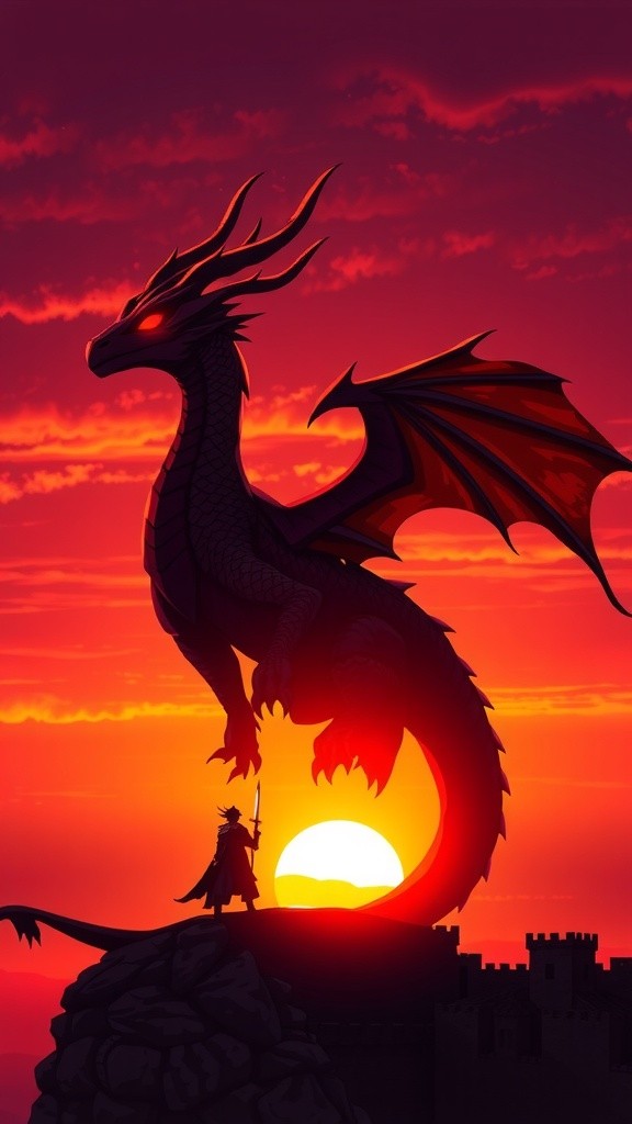 Bound by Flames: A Dragon Rider's Love