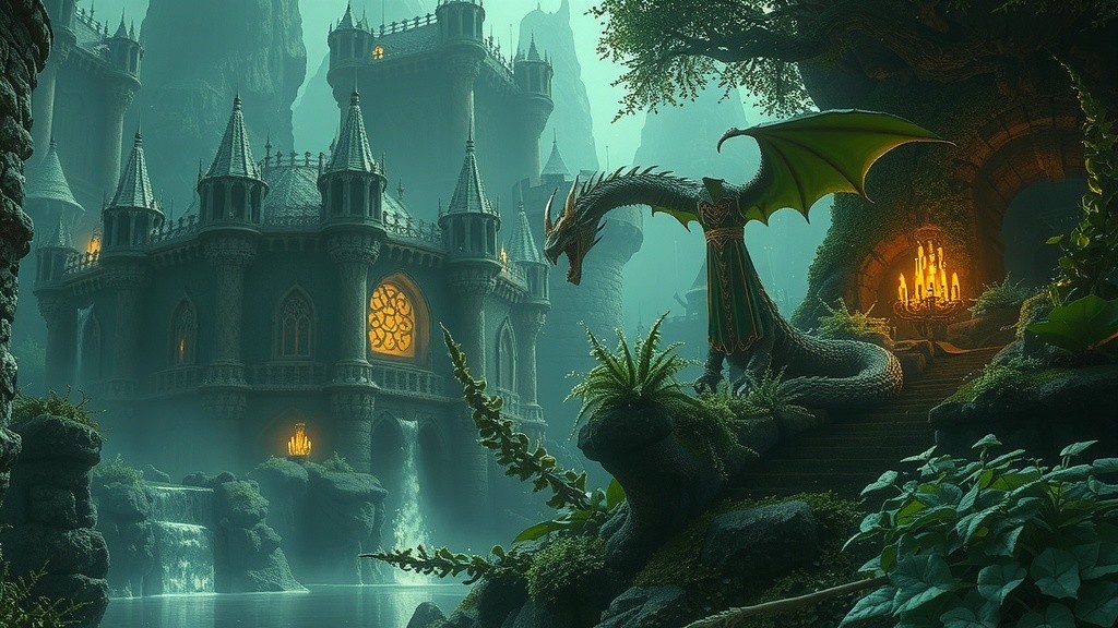 Luna's Adventure in the Enchanted 3D Forest