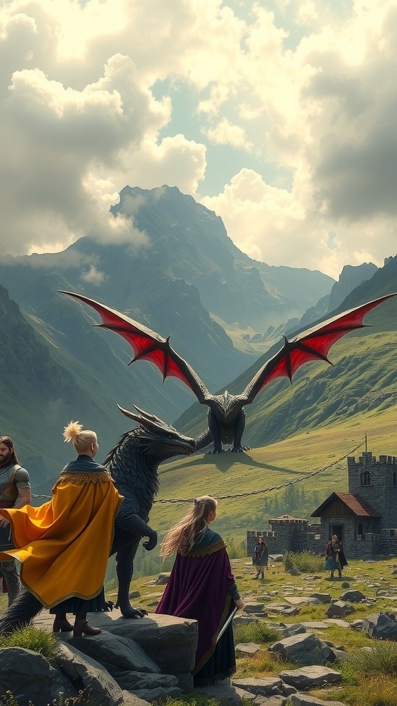 Hearts in Flight: A Dragon Rider's Love