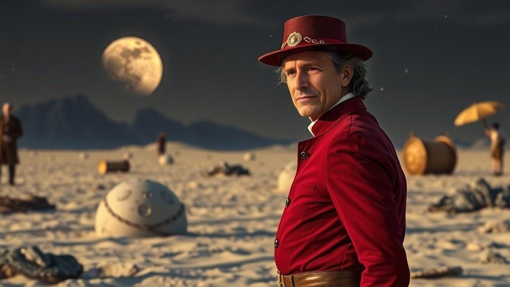 Santa on the Moon: A Galactic Gift Adventure