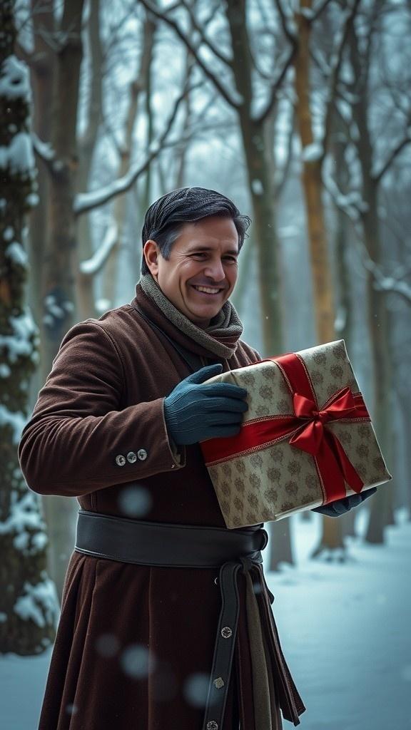 Santa's Joyful Surprise on Christmas Eve
