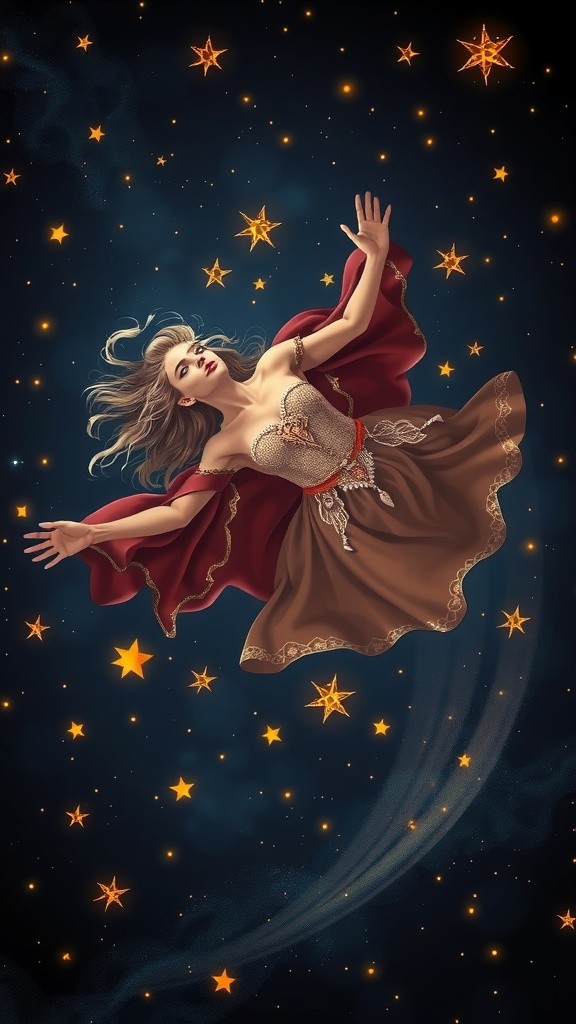 Dreamy Starry Reverie: A Journey Through Stardust