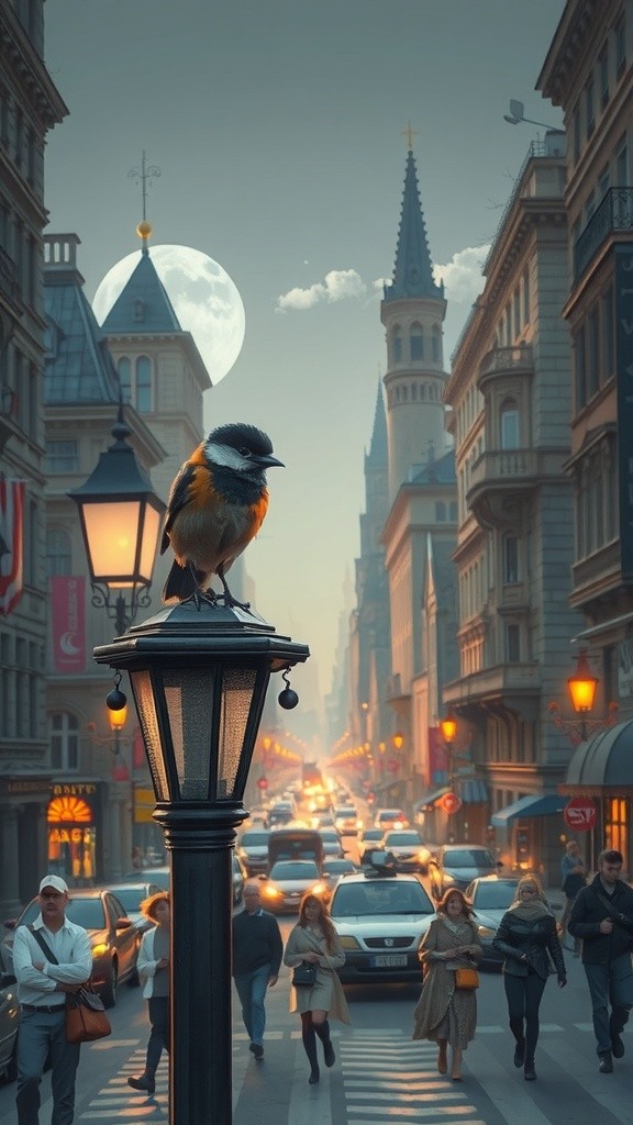The Brave Bird and the Pollution Crisis