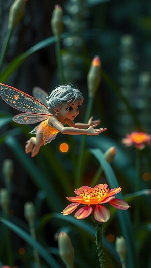 Lila: The Moonlit Guardian Fairy