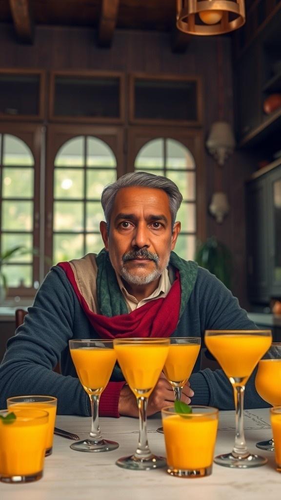 Indian Man's Mango Juice Adventure with a Magical Pig