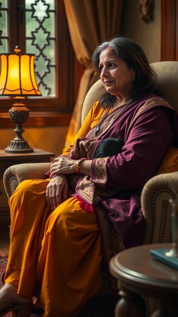 सपनों का महल: मां की गोद में