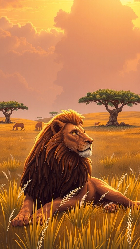 The Forest Hunter vs. The Lion King