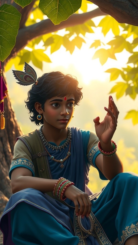 The Endless Sari: Krishna's Promise to Draupadi