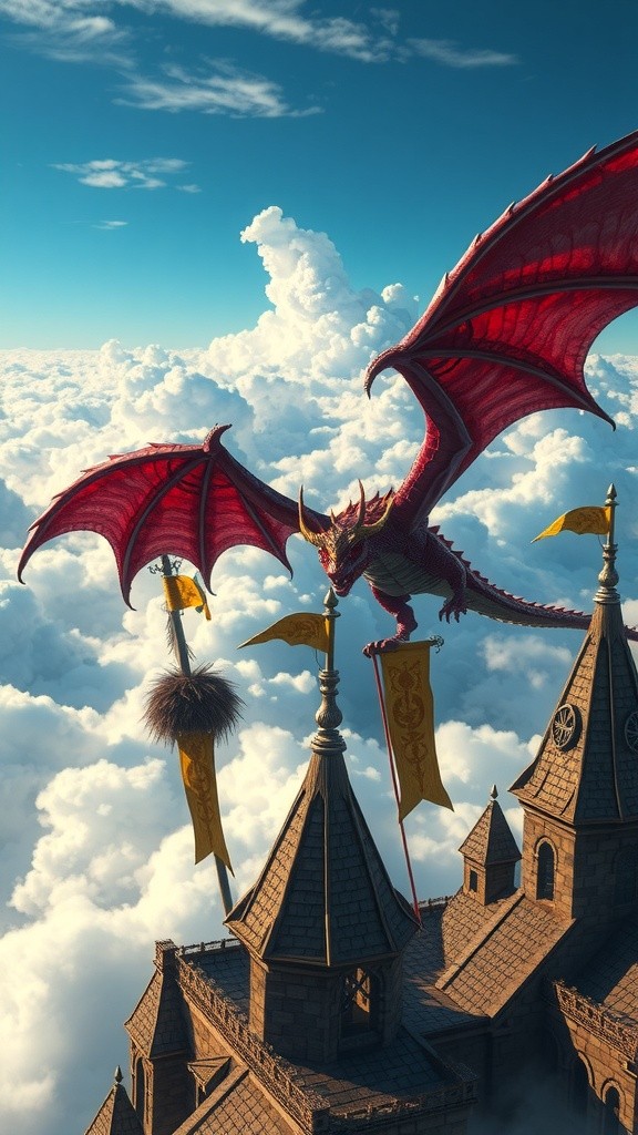 Forbidden Flames: A Dragon Rider's Love