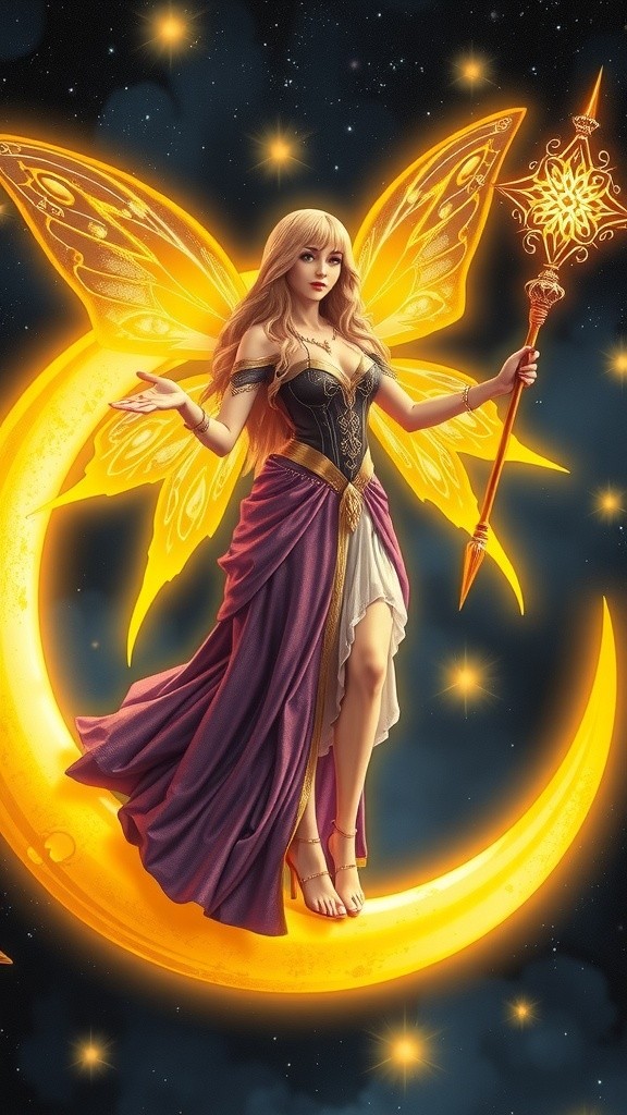 Whispers of Hope: A Moon Fairy's Lament