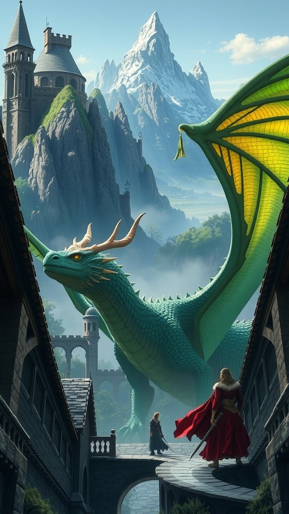 Forbidden Flames: A Dragon Rider's Love