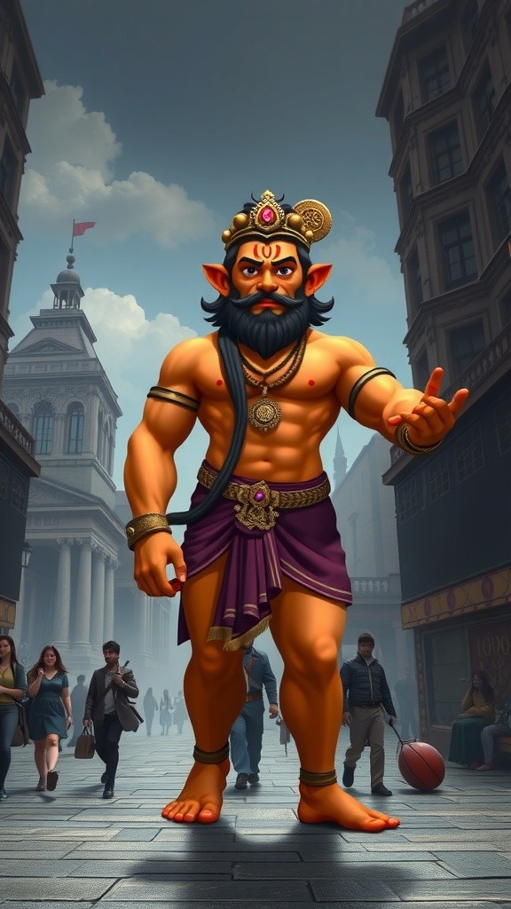 Hanuman's Bazaar Adventure