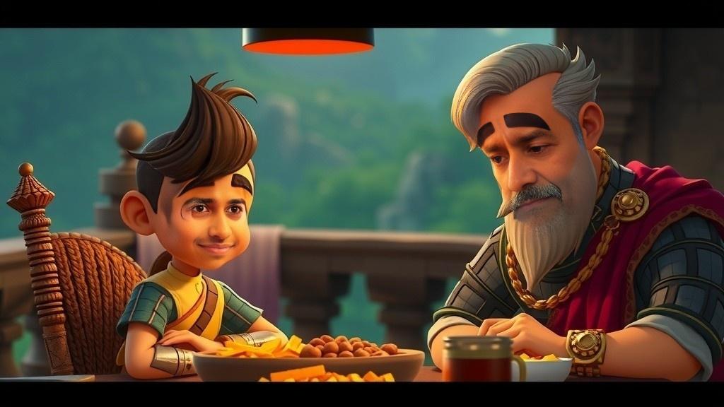 जादुई समोसे की मस्ती