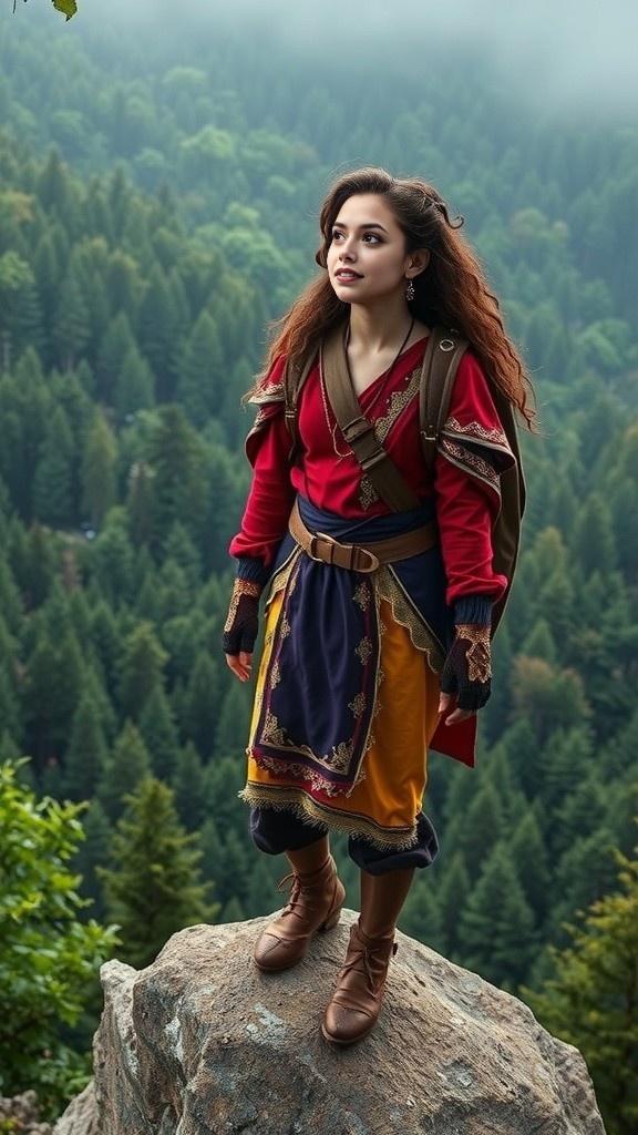 A Girl's Journey to a Enchanted Village