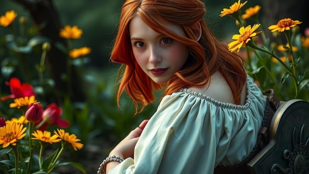 Whispers of a Luminous Bloom