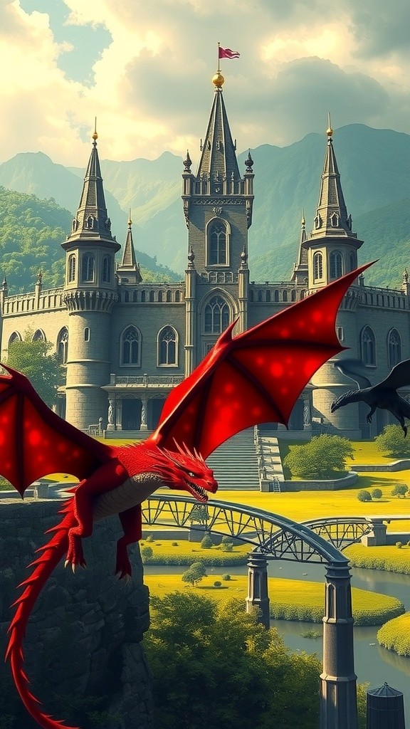 Bound by Flames: A Dragon Rider's Love Story