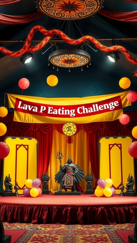 A Girl Eating Lava P