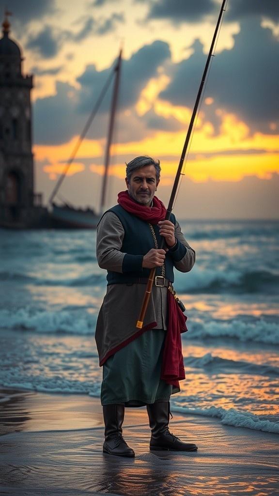 The Fisherman's Encounter with the Genie