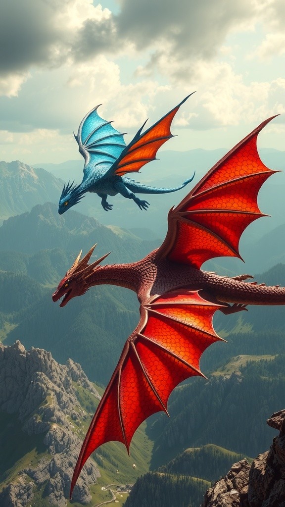 Forbidden Flames: A Dragon Rider's Romance