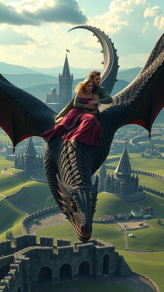 Bound by Flames: A Dragon Rider's Love