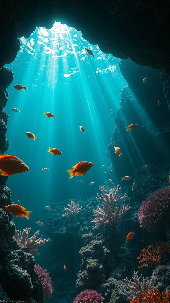 Coralia's Forbidden Journey: A Mermaid's Adventure