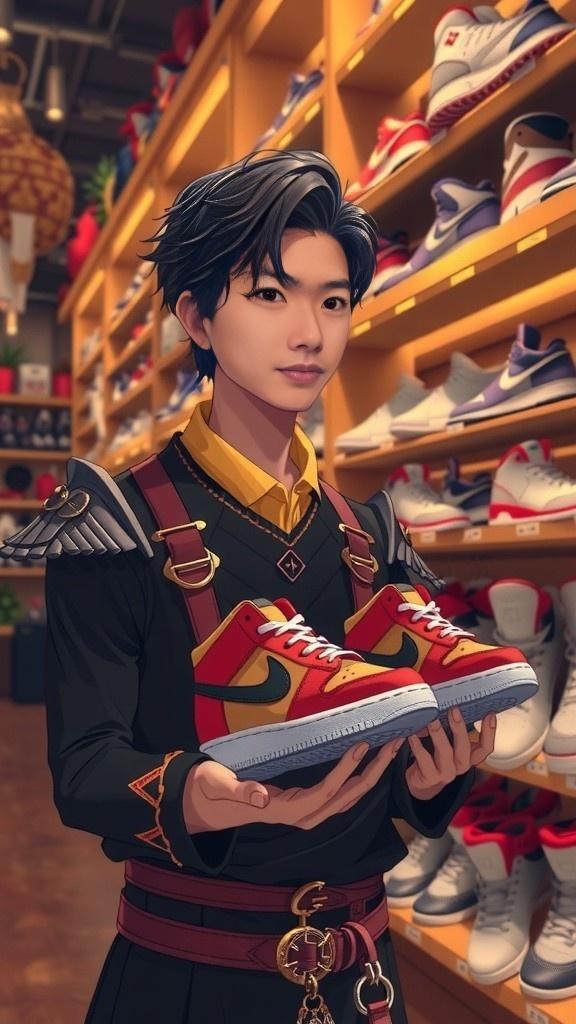 Sepatu Ajaib & Lari dari Satpam!