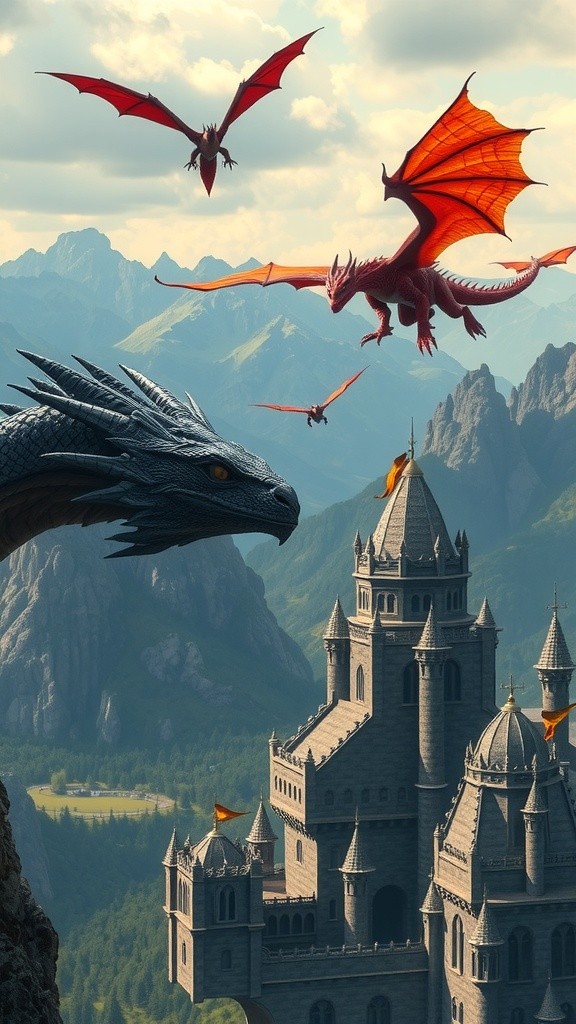 Wings of Desire: Forbidden Love Among Dragon Riders