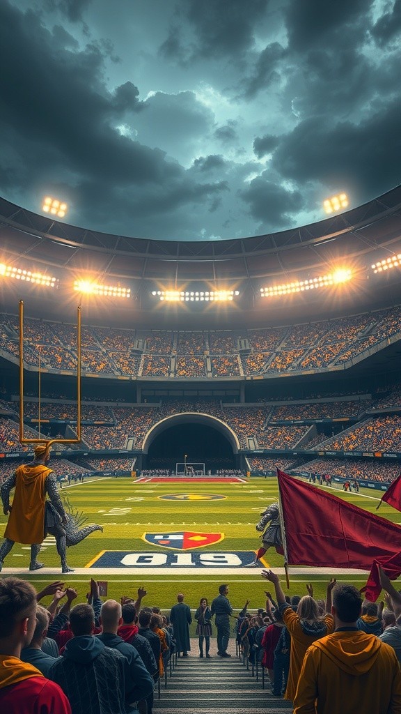 Lionel Messi and the Fearsome Lion: A Football Tale