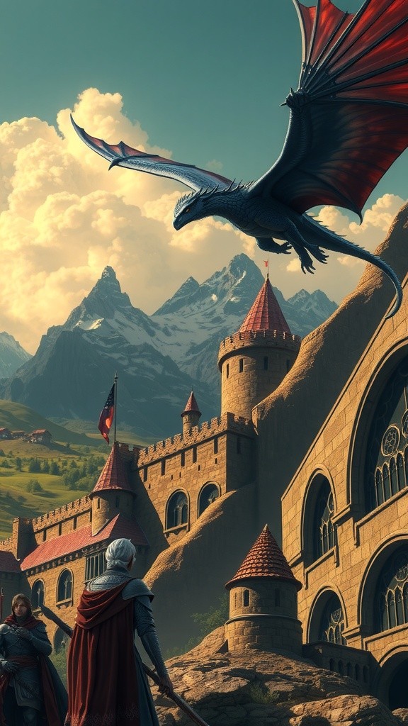 Bound by Flames: A Dragon Rider's Romance