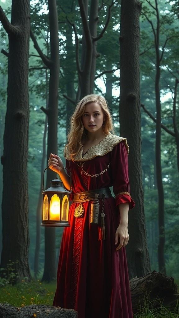 The Enchanted Lantern of Whispering Woods