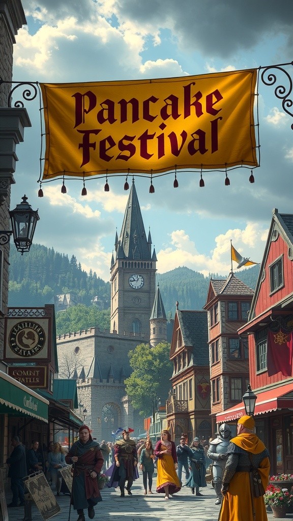 Pancake Festival Rescue: A Historical Adventure!