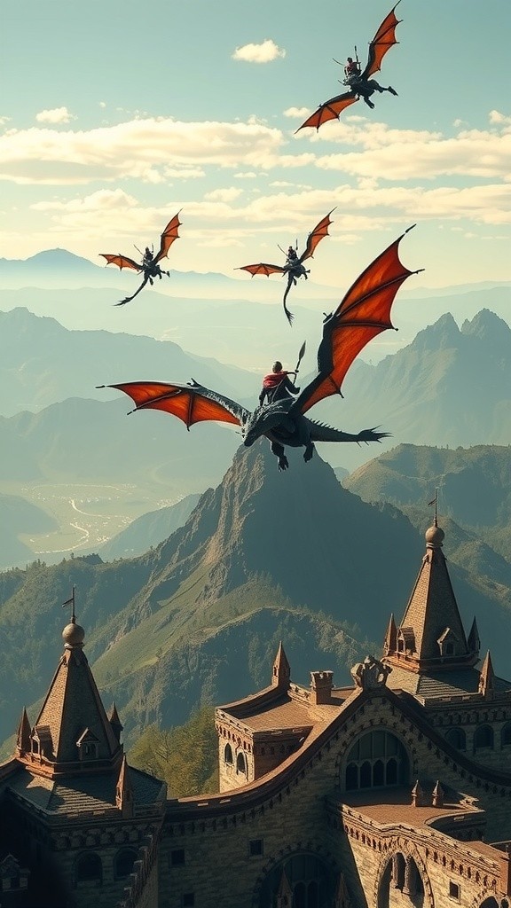 Love in the Skies: A Dragon Rider Romance