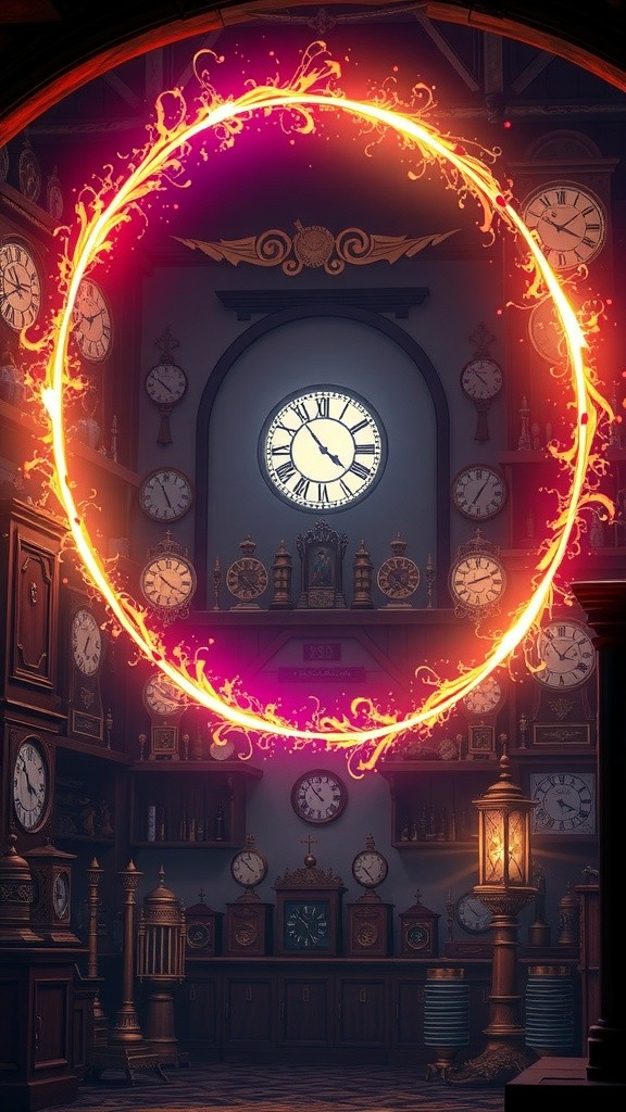 Timeless Encounter: A Princess and the Clockmaker