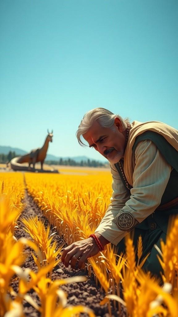 The Farmer's Blessing: A New Hope from the Sky