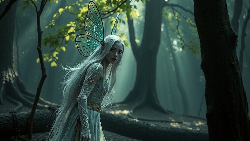 The Heart of the Enchanted Glade: Leonora and Matteo's Tale