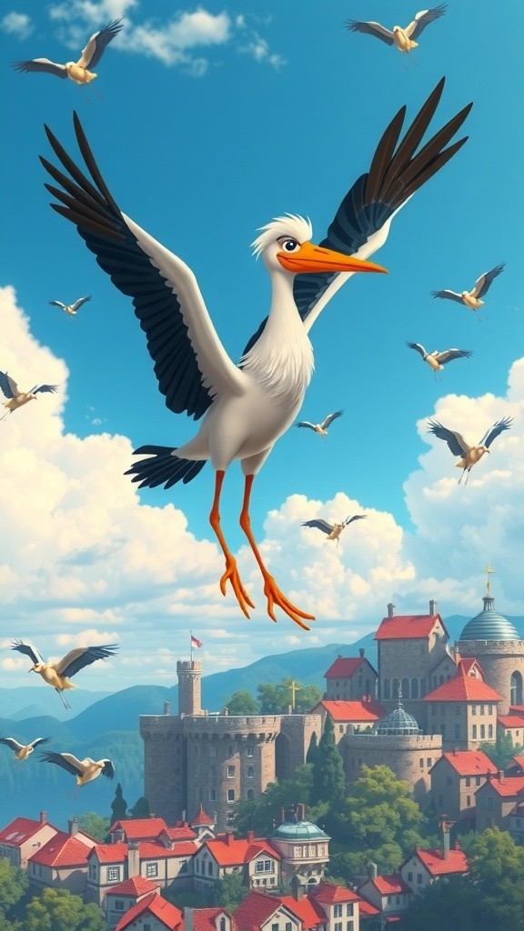 Stork Adventures: The Baby Delivery Mission