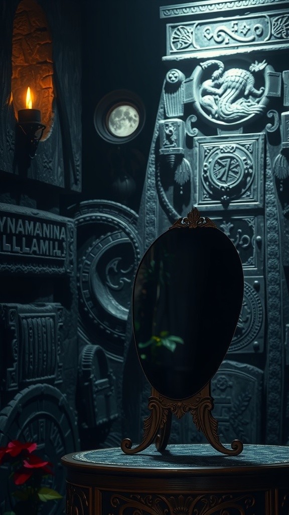 The Obsidian Mirror: Gateway to the Phantom Empire