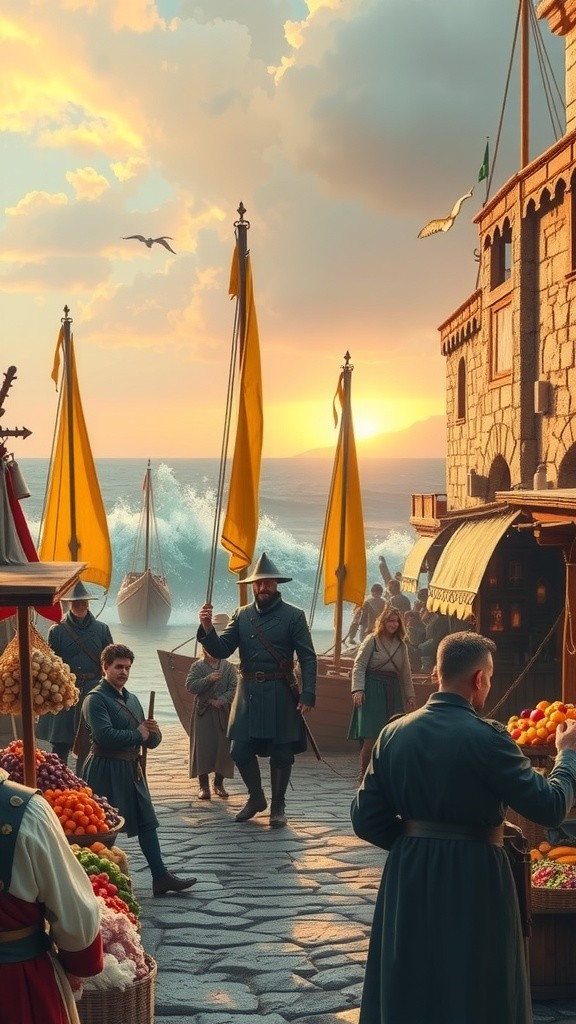 L'Aventure de Kayros au Port Étranger