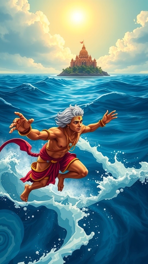 Hanuman's Devotion: The Rescue of Sita