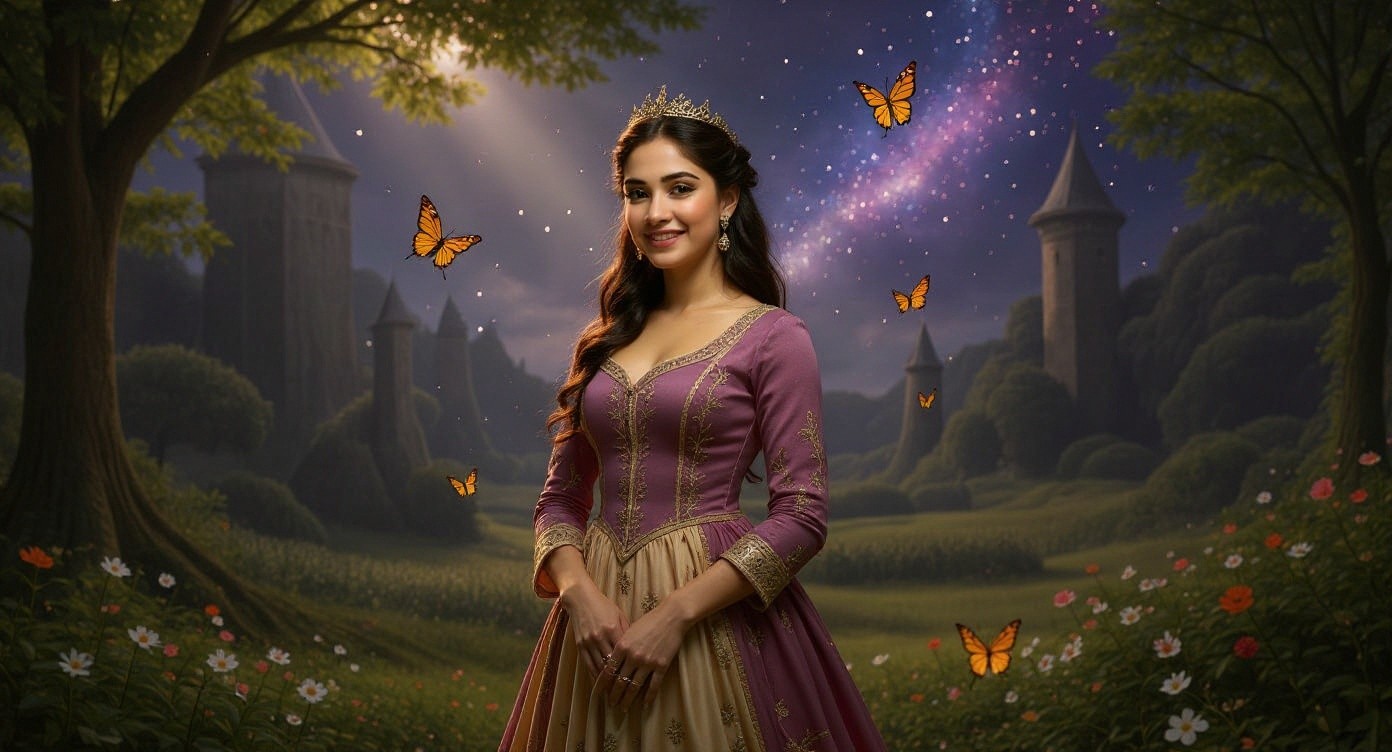 जादुई तितली और राजकुमारी अनन्या